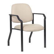 Boss Antimicrobial Guest Chair, 300 lb. weight capacity, B9591AM-BG